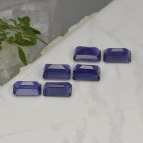Iolite Gemstones in 6 x 4 mm (calibrated) Size for Sale, Iolite Stones in Violet Blue Color