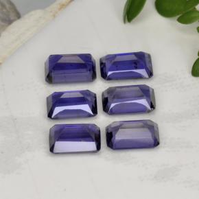 Iolite Gemstones in 5.8 x 4 mm Size for Sale, Iolite Stones in Violet Blue Color