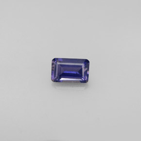 0.50 ct Blue Iolite Gemstone, Iolite Gem in Octagon Facet Shape for Sale.