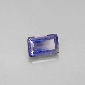 0.49 ct Blue Iolite Stone, Natural Iolite in Octagon Facet Shape for Sale