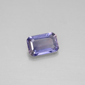 0.43 ct Blue Iolite Stone, Natural Iolite in Octagon Facet Shape for Sale