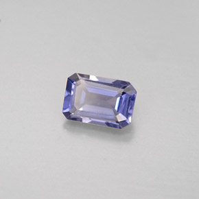0.45 ct Blue Iolite Stone, Natural Iolite in Octagon Facet Shape for Sale