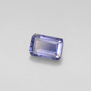 0.46 ct Blue Iolite Stone, Natural Iolite in Octagon Facet Shape for Sale