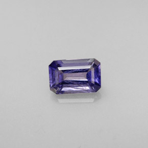0.48 ct Blue Iolite Gemstone, Iolite Gem in Octagon Facet Shape for Sale.