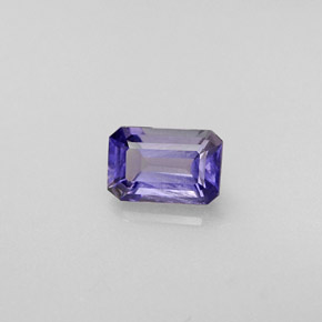 0.48 ct Blue Iolite Stone, Natural Iolite in Octagon Facet Shape for Sale