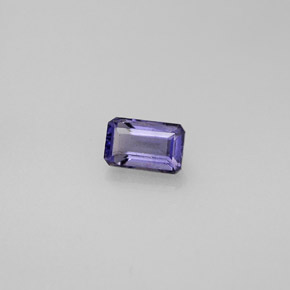 0.52 ct Blue Iolite Stone, Natural Iolite in Octagon Facet Shape for Sale