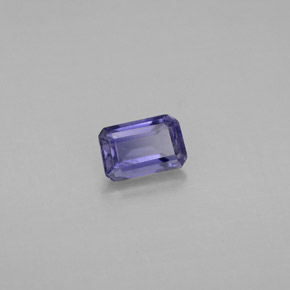0.47 ct Blue Iolite Stone, Natural Iolite in Octagon Facet Shape for Sale