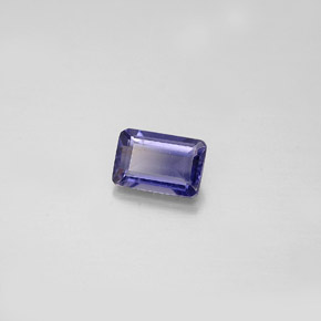 0.51 ct Blue Iolite Stone, Natural Iolite in Octagon Facet Shape for Sale