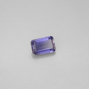 0.44 ct Blue Iolite Stone, Natural Iolite in Octagon Facet Shape for Sale