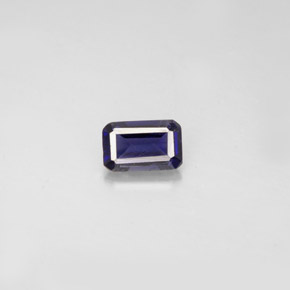 0.44 ct Blue Iolite Gemstone, Iolite Gem in Octagon Facet Shape for Sale.