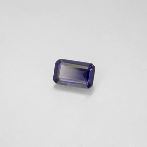 0.44 ct Blue Iolite Stone, Natural Iolite in Octagon Facet Shape for Sale
