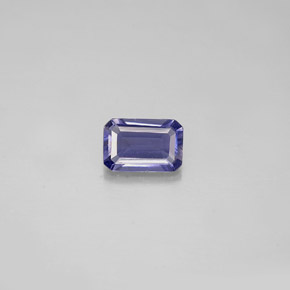 0.44 ct Blue Iolite Gemstone, Iolite Gem in Octagon Facet Shape for Sale.