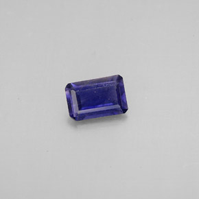 0.36 ct Blue Iolite Gemstone, Iolite Gem in Octagon Facet Shape for Sale.
