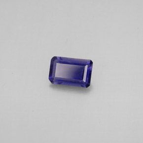 0.36 ct Blue Iolite Stone, Natural Iolite in Octagon Facet Shape for Sale