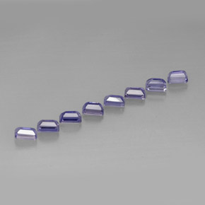 Iolite Gemstone in 6 x 4 mm (calibrated) Size for Sale, Iolite Stone in Violet Blue Color