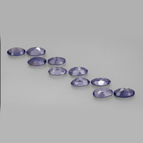 Iolite Gemstone in 5 x 3 mm (calibrated) Size for Sale, Iolite Stone in Violet Blue Color