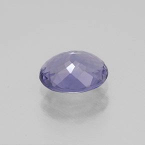Iolite Gemstone in 6.7 x 5.4 mm Size for Sale, Iolite Stone in Violet Color