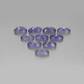 Iolite Gemstone in 5 x 3 mm (calibrated) Size for Sale, Iolite Stone in Violet Blue Color