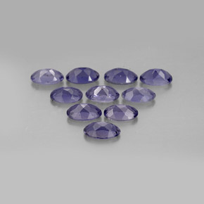 Iolite Gemstone in 5 x 3 mm (calibrated) Size for Sale, Iolite Stone in Violet Blue Color