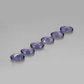 Iolite Gemstone in 5 x 3 mm (calibrated) Size for Sale, Iolite Stone in Violet Blue Color
