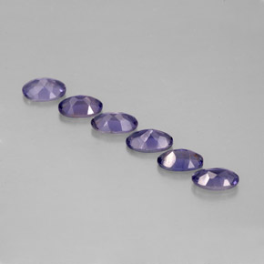 Iolite Gemstone in 4.9 x 3.2 mm Size for Sale, Iolite Stone in Violet Blue Color