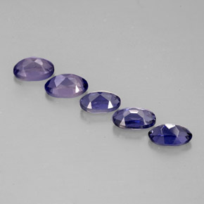 Iolite Gemstone in 5 x 3 mm (calibrated) Size for Sale, Iolite Stone in Violet Blue Color