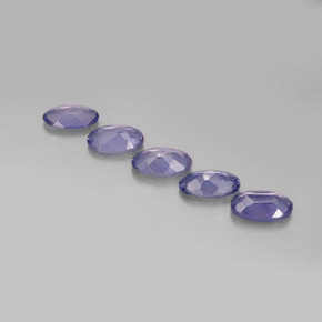 Iolite Gemstone in 5.4 x 3.2 mm Size for Sale, Iolite Stone in Violet Blue Color