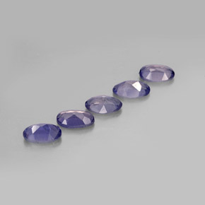 Iolite Gemstone in 5.1 x 3.2 mm Size for Sale, Iolite Stone in Violet Blue Color