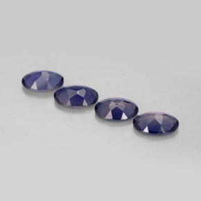 Iolite Gemstone in 7 x 5 mm (calibrated) Size for Sale, Iolite Stone in Violet Blue Color