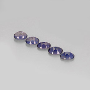 Iolite Gemstone in 7 x 5 mm (calibrated) Size for Sale, Iolite Stone in Violet Blue Color