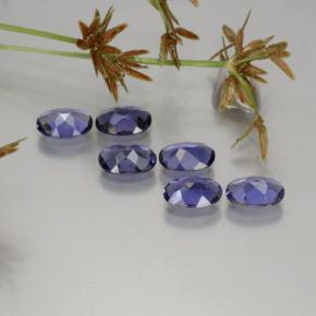 Iolite Gemstone in 7 x 5 mm (calibrated) Size for Sale, Iolite Stone in Violet Blue Color