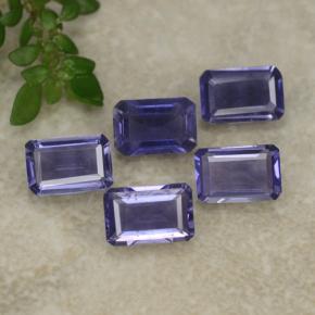 0.4ct Octagon Step Cut Violet Blue Iolite Gem for sale 0.4ct Octagon Step Cut Violet Blue Iolite Gem (ID: 279565)