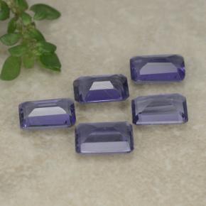 Iolite Gemstones in 6 x 4 mm (calibrated) Size for Sale, Iolite Stones in Dark Violet Color