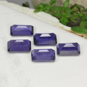 Iolite Gemstones in 5.9 x 3.9 mm Size for Sale, Iolite Stones in Violet Blue Color