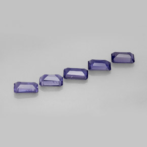 Iolite Gemstone in 6 x 4 mm (calibrated) Size for Sale, Iolite Stone in Violet Blue Color