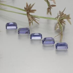 Iolite Gemstones in 6 x 4 mm (calibrated) Size for Sale, Iolite Stones in Violet Blue Color