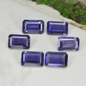 0.5ct Octagon Step Cut Violet Blue Iolite Gem for sale 0.5ct Octagon Step Cut Violet Blue Iolite Gem (ID: 279571)