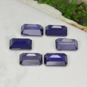 Iolite Gemstones in 6 x 4 mm (calibrated) Size for Sale, Iolite Stones in Violet Blue Color