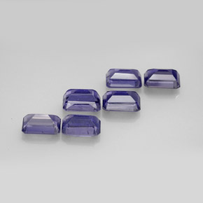 Iolite Gemstone in 6 x 4 mm (calibrated) Size for Sale, Iolite Stone in Violet Blue Color