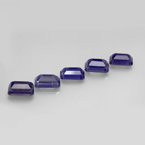 Iolite Gemstone in 6 x 4 mm (calibrated) Size for Sale, Iolite Stone in Violet Blue Color