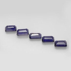 Iolite Gemstone in 6 x 4 mm (calibrated) Size for Sale, Iolite Stone in Violet Blue Color