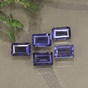 0.6ct Octagon Step Cut Violet Blue Iolite Gem for sale 0.6ct Octagon Step Cut Violet Blue Iolite Gem (ID: 279579)