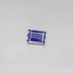 0.57 ct Blue Iolite Gemstone, Iolite Gem in Octagon Facet Shape for Sale.