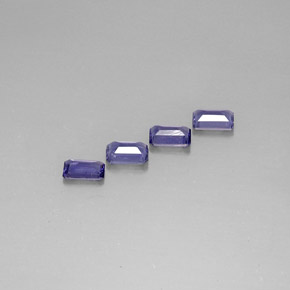Iolite Gemstone in 6 x 4 mm (calibrated) Size for Sale, Iolite Stone in Violet Blue Color