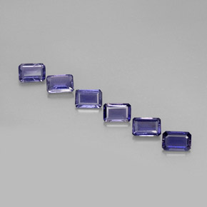0.5ct Octagon Facet Violet Blue Iolite Gem for sale 0.5ct Octagon Facet Violet Blue Iolite Gem (ID: 279633)