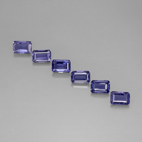 0.5ct Octagon Facet Violet Blue Iolite Gem for sale 0.5ct Octagon Facet Violet Blue Iolite Gem (ID: 279637)