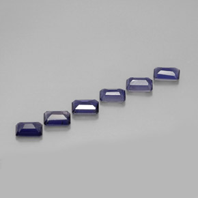 Iolite Gemstone in 6 x 4 mm (calibrated) Size for Sale, Iolite Stone in Violet Blue Color