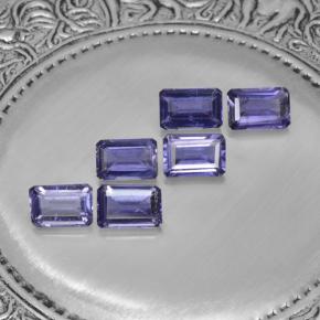 0.5ct Octagon Step Cut Violet Blue Iolite Gem for sale 0.5ct Octagon Step Cut Violet Blue Iolite Gem (ID: 279642)