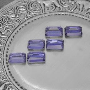 Iolite Gemstones in 6 x 4 mm (calibrated) Size for Sale, Iolite Stones in Deep Purple Color