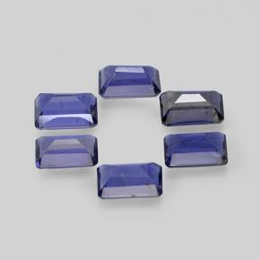 Iolite Gemstones in 6 x 3.9 mm Size for Sale, Iolite Stones in Violet Blue Color